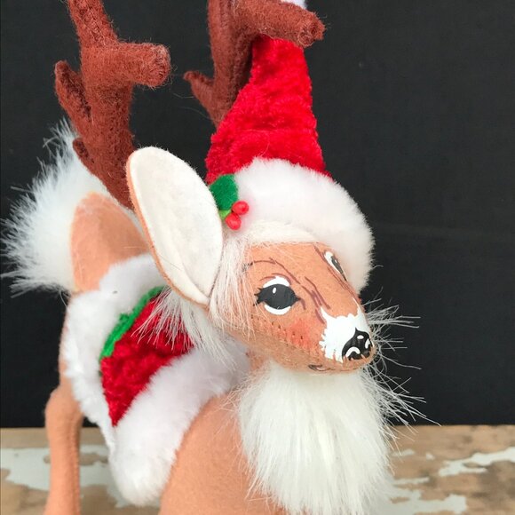2012 Annalee 10" Christmas Reindeer - Picture 8 of 9